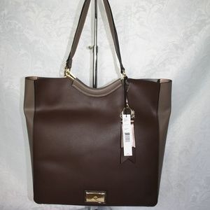 ANTONIO MELANI BLAKE TOTE CHOCOLATE